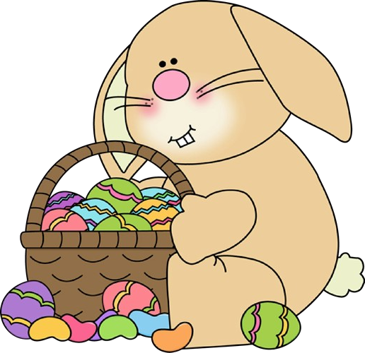 Transparent Easter Bunny Easter Basket Rabbit Easter Egg for Easter
