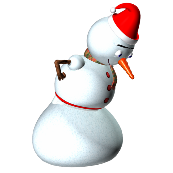 Transparent Christmas Ornament Technology Christmas Day Snowman for Christmas