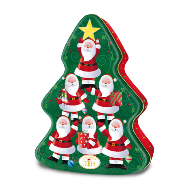 Transparent Christmas Ornament Christmas Tree Santa Claus Fir for Christmas