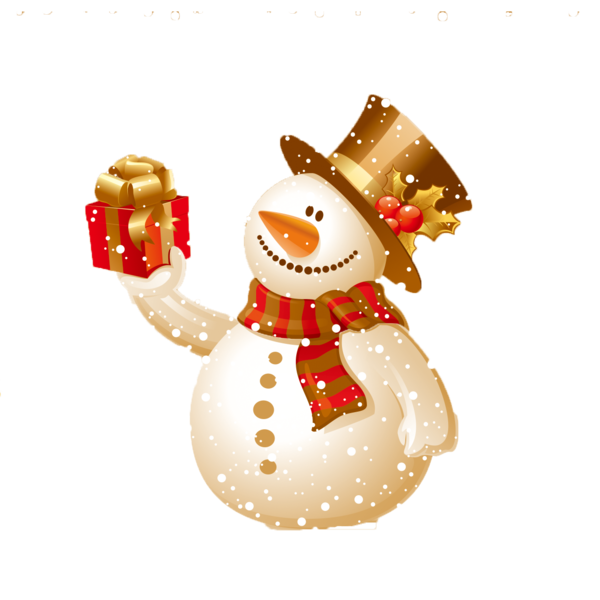 Transparent Family Wish Christmas And Holiday Season Snowman Christmas Ornament for Christmas