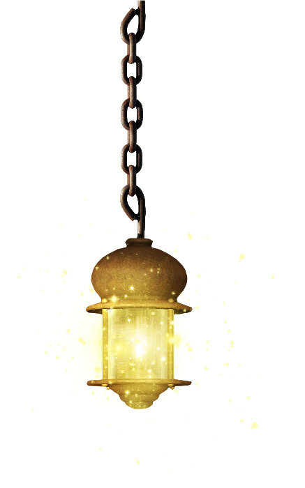 Transparent Lamp Lantern Electric Light Light Fixture Lighting for Ramadan