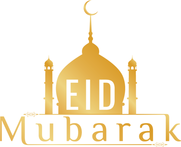 Transparent Eid Mubarak Eid Alfitr Eid Aladha Landmark Logo for Ramadan