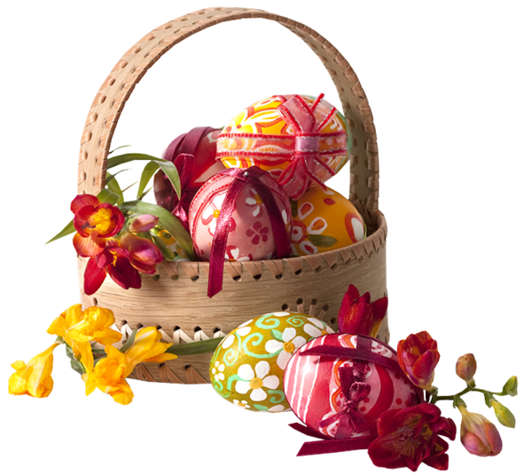 Transparent Basket Egg Egg In The Basket Gift Gift Basket for Easter