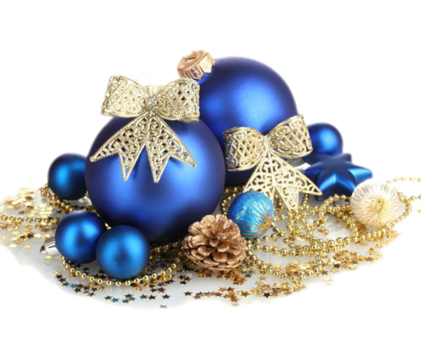 Transparent Christmas New Year Blue Christmas Ornament Christmas Decoration for Christmas
