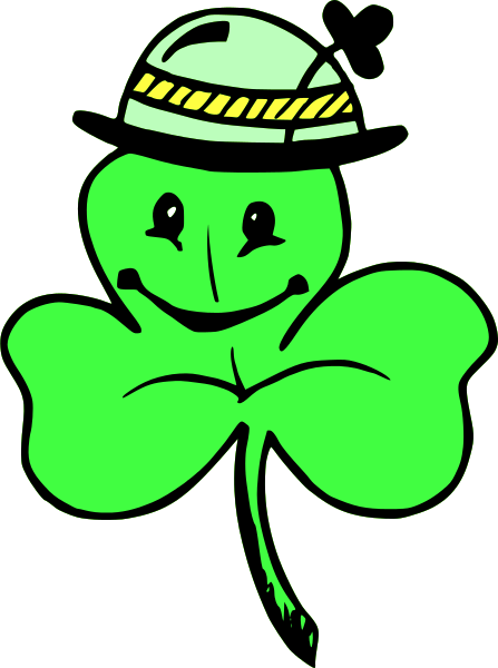 Transparent Shamrock Ireland Cartoon Green Leaf for St Patricks Day