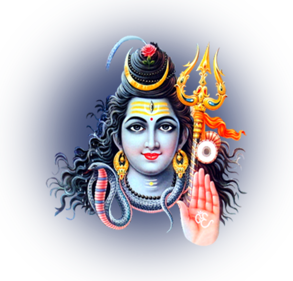 Transparent Shiva Krishna Deity  for Janmashtami
