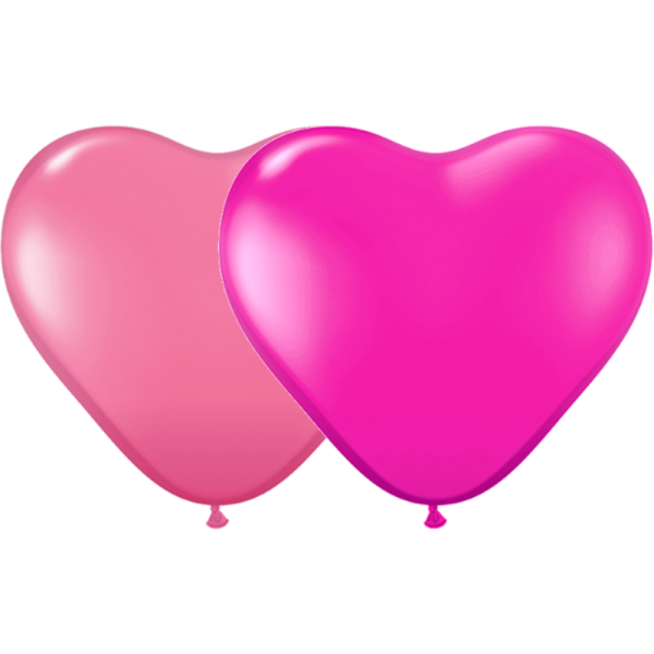 Transparent Pink M Balloon Rtv Pink Pink Heart for Valentines Day