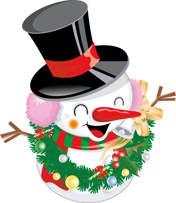 Transparent Christmas Santa Claus Game Snowman Christmas Ornament for Christmas