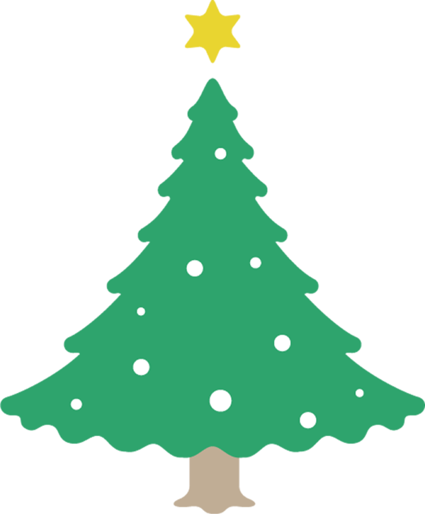 Transparent Christmas Tree Colorado Spruce Oregon Pine for Christmas