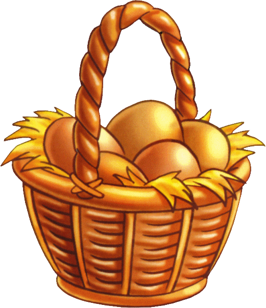 Transparent Egg Food Gift Baskets Profiterole Basket Food for Easter