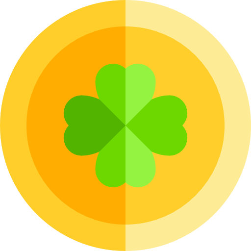 Transparent Shamrock Green Computer Yellow for St Patricks Day