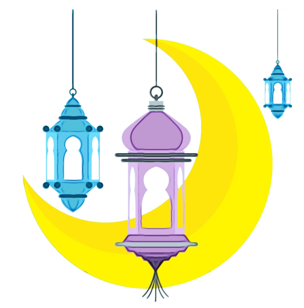 Transparent Ramadan Iftar Eid Alfitr Blue for Ramadan