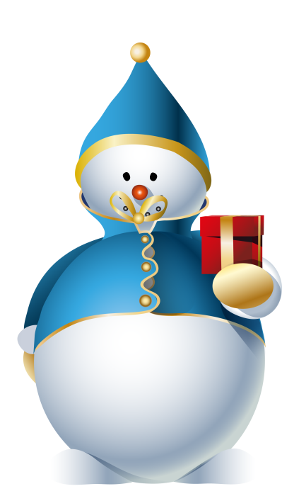 Transparent Christmas Christmas Ornament Gift Snowman for Christmas
