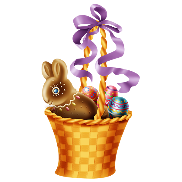 Transparent Easter Easter Egg Food Gift Baskets Gift Basket Basket for Easter