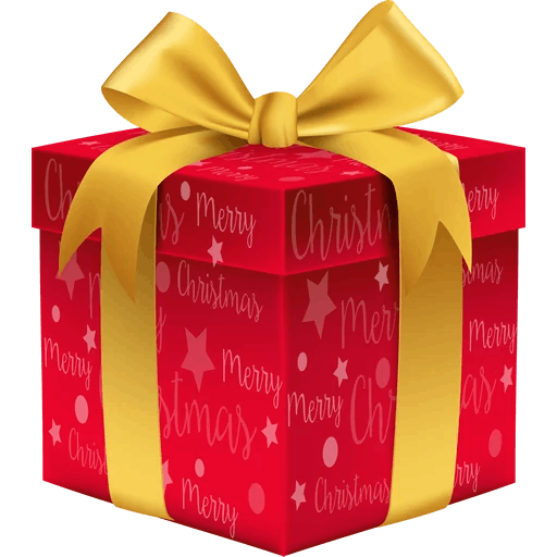 Transparent Gift Christmas Gift Christmas Box Ribbon for Christmas