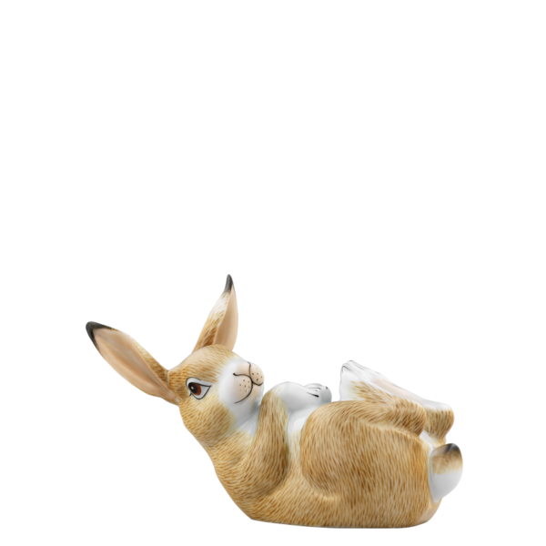 Transparent Fürstenberg China Fürstenberg Rabbit Hare for Easter