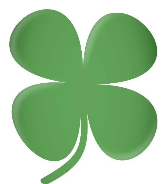 Transparent Shamrock Fourleaf Clover Saint Patrick S Day Leaf Symbol for St Patricks Day