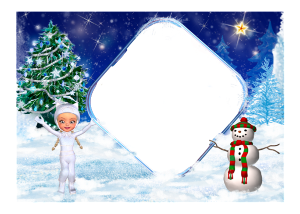 Transparent Christmas Tree Christmas Text Snowman Fir for Christmas