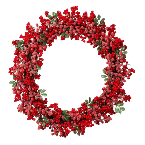 Transparent Wreath Christmas Decoration Christmas for Christmas