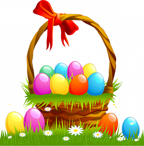 Transparent Easter Bunny Easter Easter Basket Easter Egg for Easter