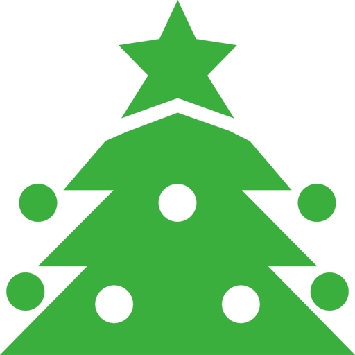 Transparent Fir Christmas Tree Christmas Ornament Pine Family for Christmas