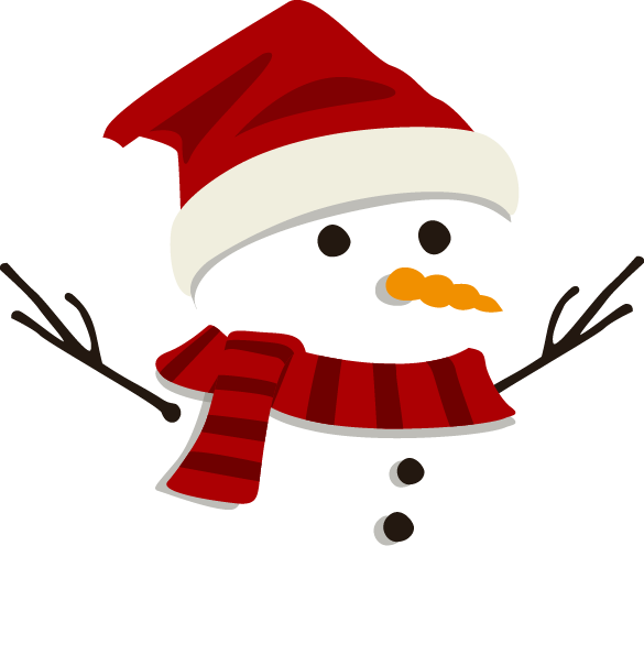 Transparent Snowman Cartoon Drawing Christmas Ornament for Christmas