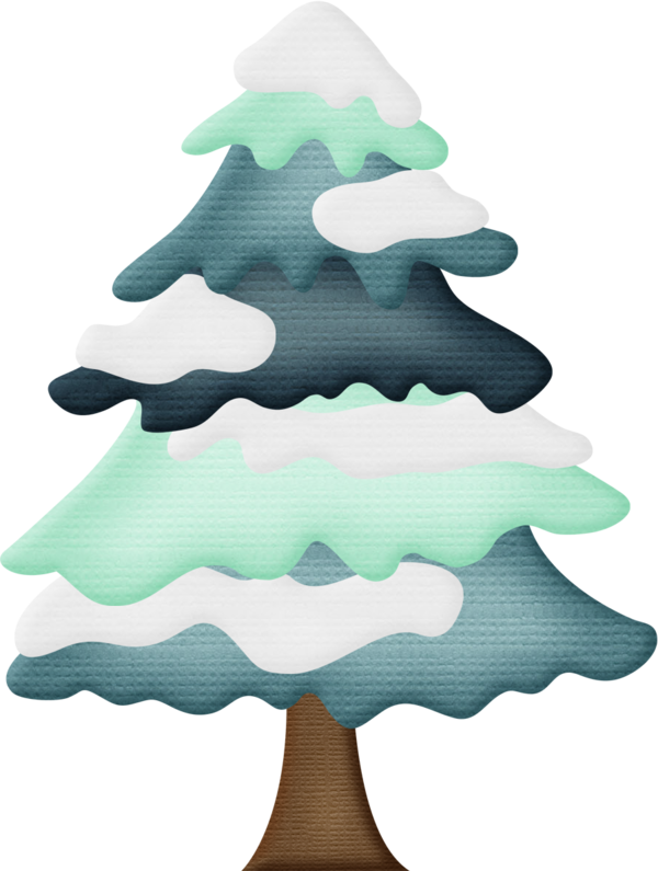Transparent Christmas Day Snowman Christmas Tree Colorado Spruce for Christmas