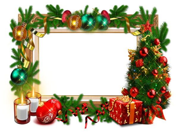 Transparent Borders And Frames Picture Frames Christmas Christmas Decoration Christmas Ornament for Christmas