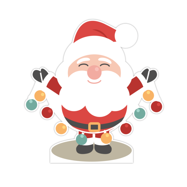 Transparent Santa Claus Christmas Day International Financial Reporting Standards Christmas for Christmas