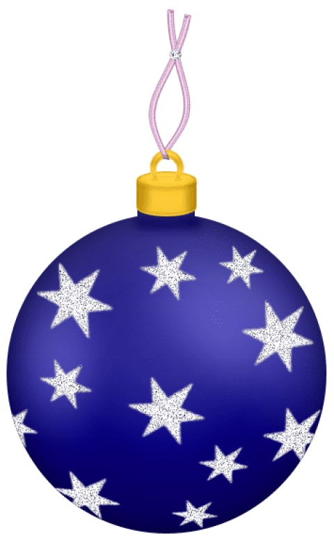 Transparent Christmas Day Christmas Ornament Star Of Bethlehem Holiday Ornament Cobalt Blue for Christmas