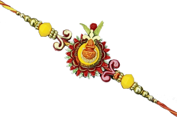 Transparent Raksha Bandhan Festival Krishna Jewellery Necklace for Janmashtami