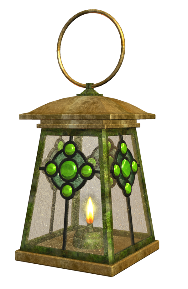 Transparent Lantern Fanous Lighting for Ramadan