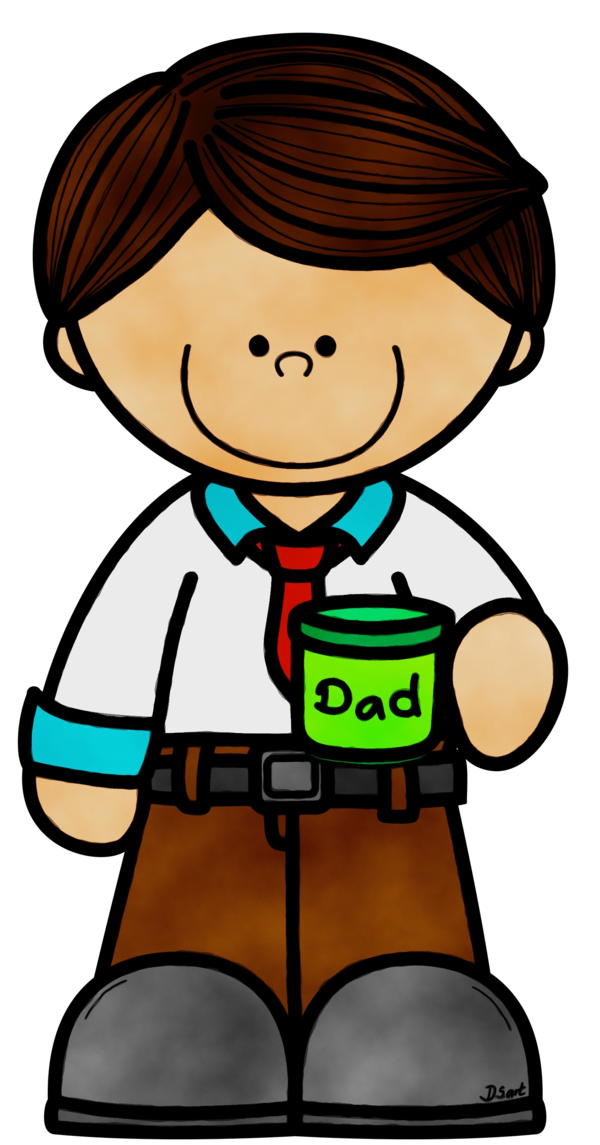 Transparent Father Drawing Child Cartoon Smile for Fathers Day