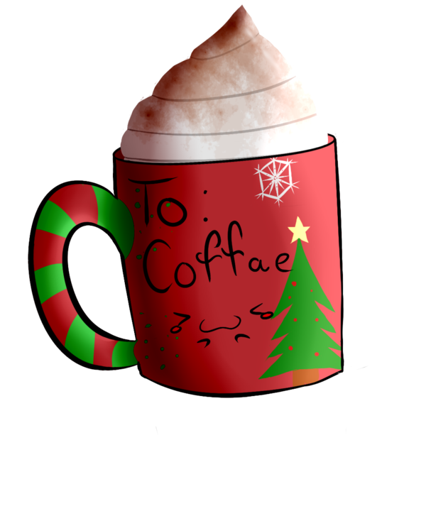 Transparent Coffee Cup Christmas Ornament Mug Cup for Christmas