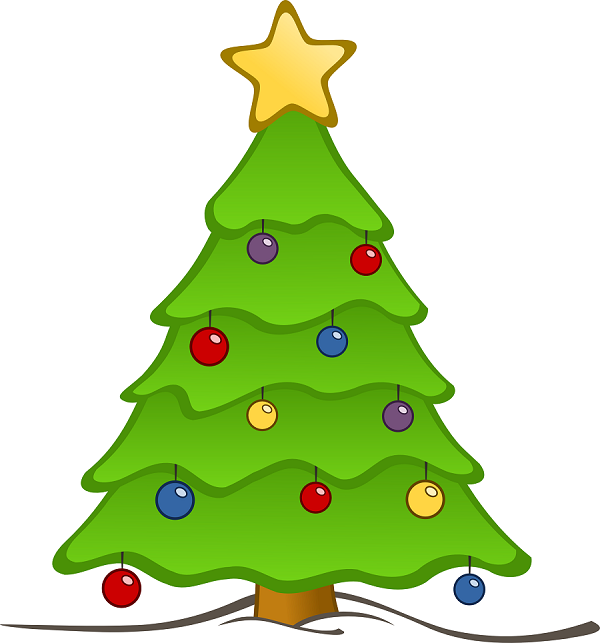 Transparent Christmas Christmas Tree Gift Fir Pine Family for Christmas