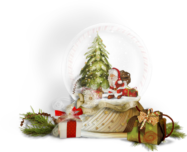 Transparent Christmas Christmas Carol Christmas Ornament for Christmas