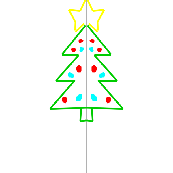 Transparent Christmas Ornament Christmas Tree Christmas Point Pine Family for Christmas