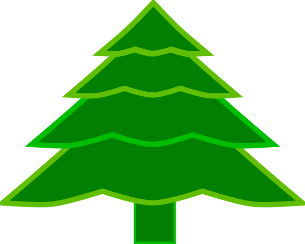 Transparent Christmas Tree Spruce Fir Green for Christmas
