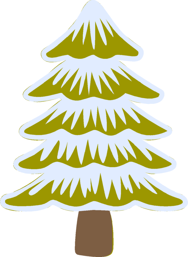 Transparent Christmas Tree Spruce Fir Tree for Christmas