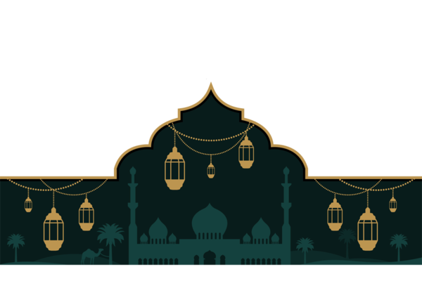 Transparent Eid Alfitr Eid Aladha Eid Mubarak Silhouette for Ramadan