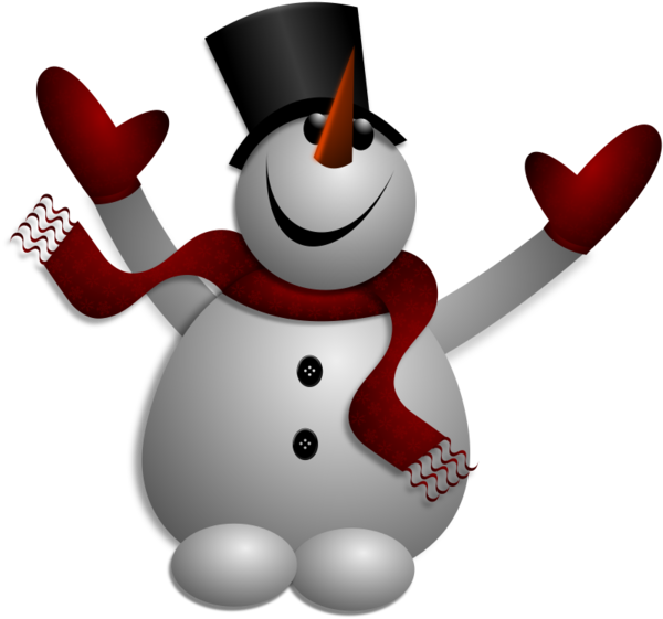 Transparent Snowman Christmas Christmas Ornament for Christmas