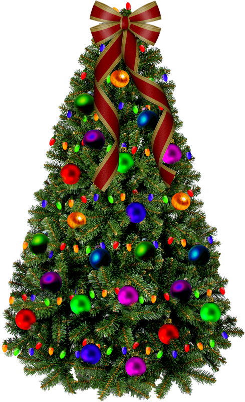 Transparent Christmas Day Greeting Christmas Tree Christmas Decoration for Christmas