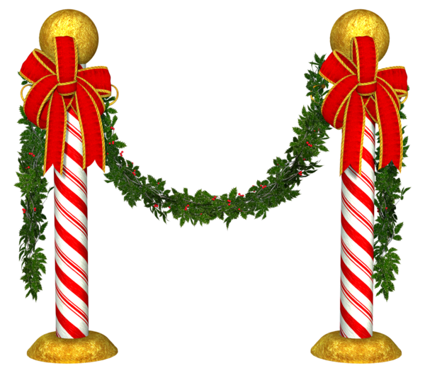 Transparent Candy Cane Christmas Decoration Christmas Fir Pine Family for Christmas