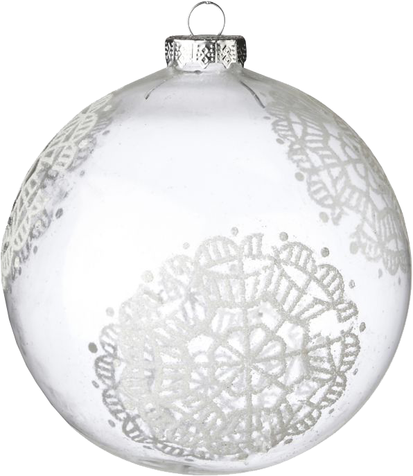 Transparent Bombka Christmas Ornament Christmas Decoration for Christmas