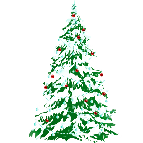 Transparent Snow Christmas Snowman Fir Pine Family for Christmas