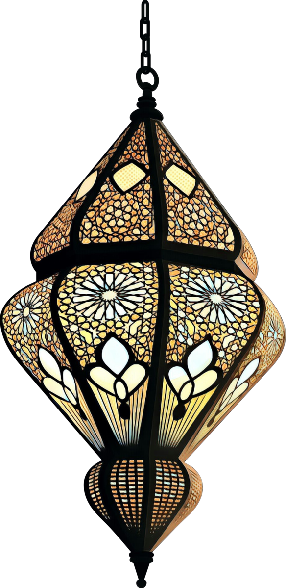 Transparent Quran Allah Religion Light Fixture Lighting for Ramadan