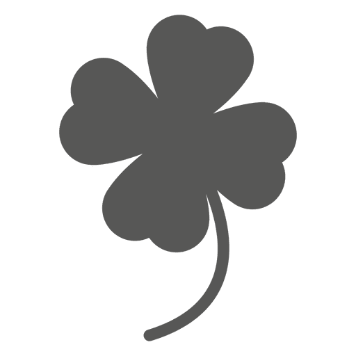 Transparent Fourleaf Clover Luck Clover Flower Leaf for St Patricks Day