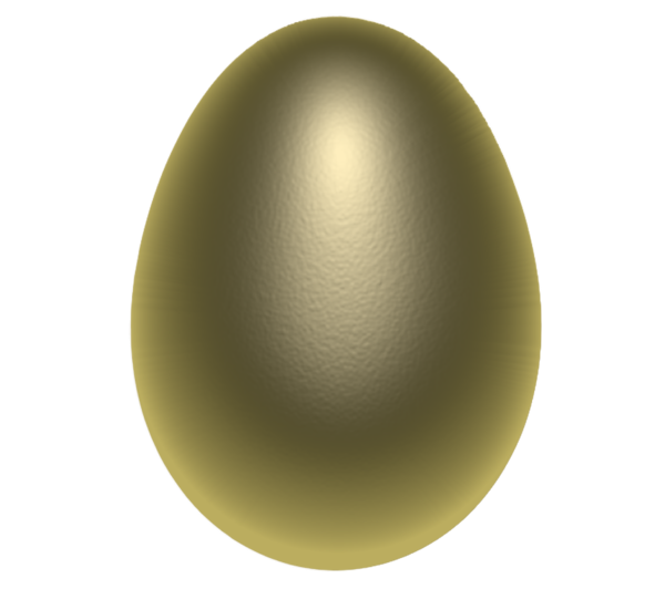 Transparent Sphere Egg for Easter