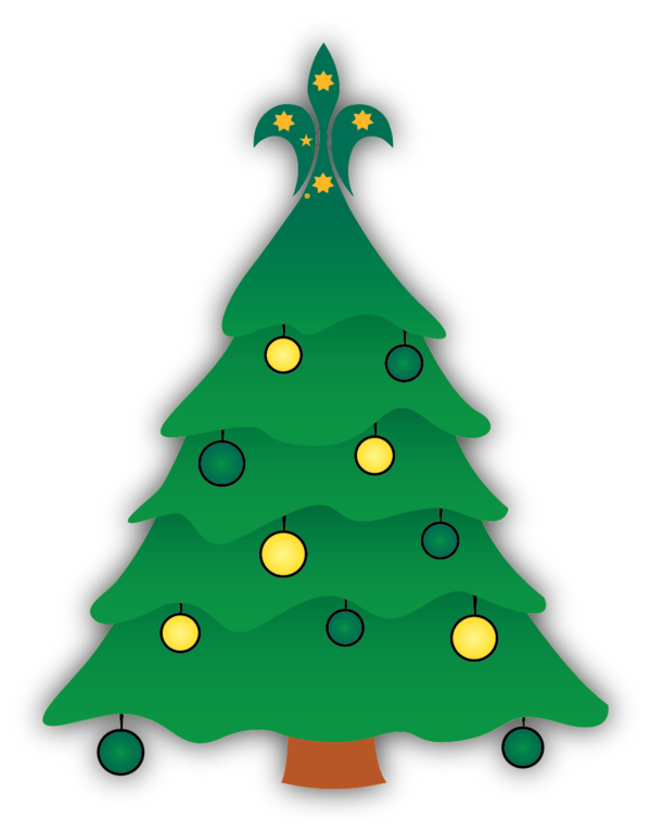 Transparent Spruce Christmas Tree Fir Pine Family for Christmas