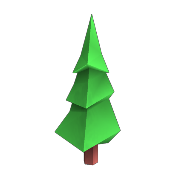 Transparent Christmas Tree Green Christmas Ornament for Christmas